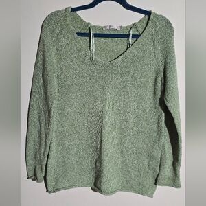 Twik Sage Green Knit Top
